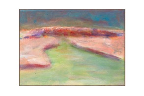 landschap met rivier